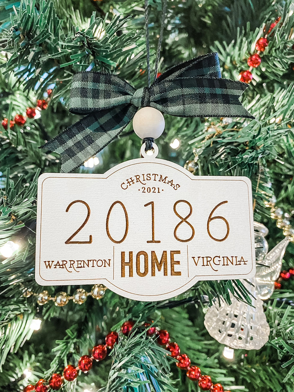 Thumbnail: Zip Code Ornament