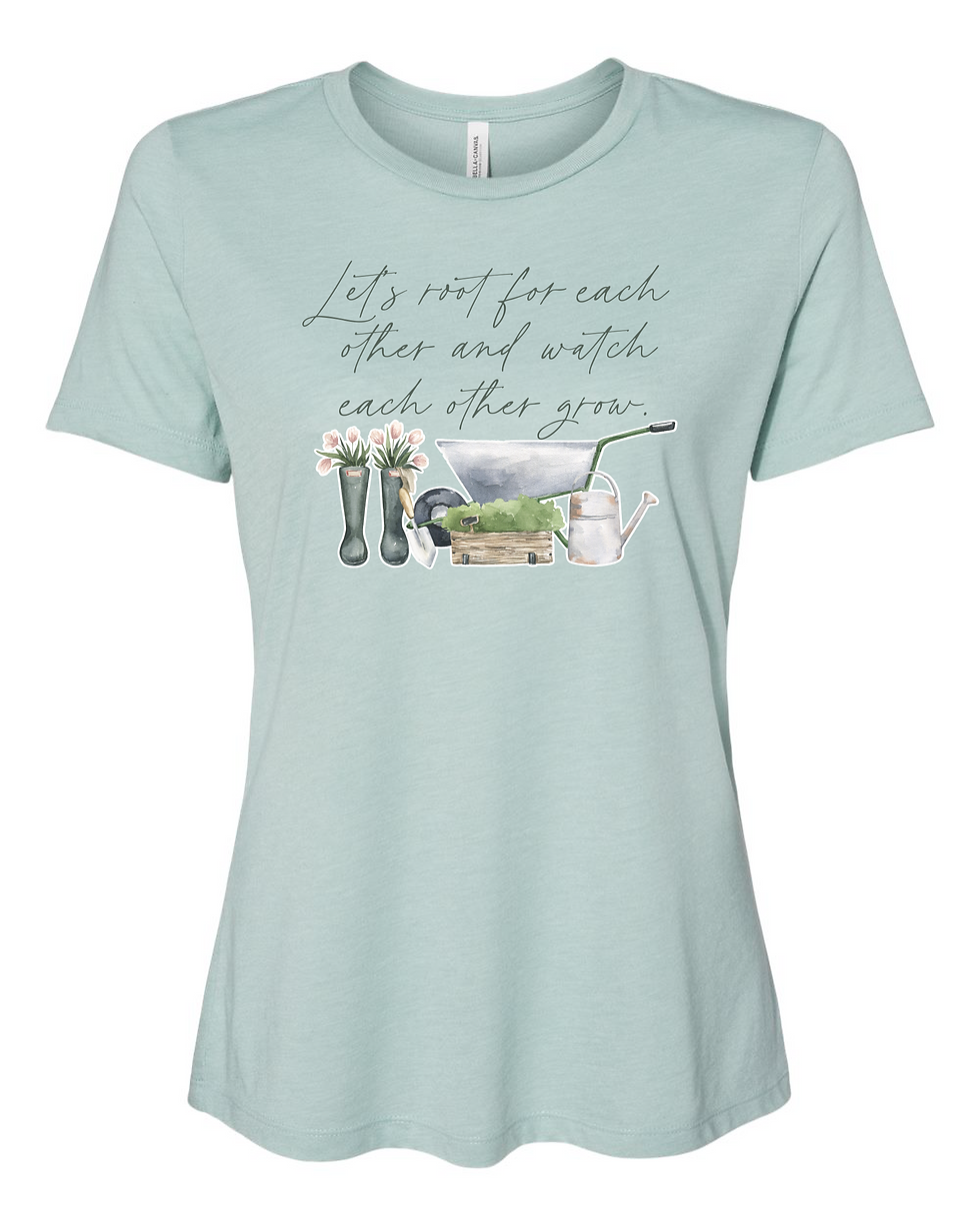 Thumbnail: Let's Root For Each Other T-shirt