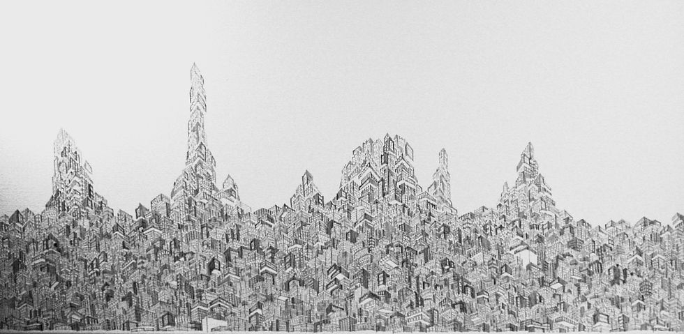 Monument valley 40x80cm