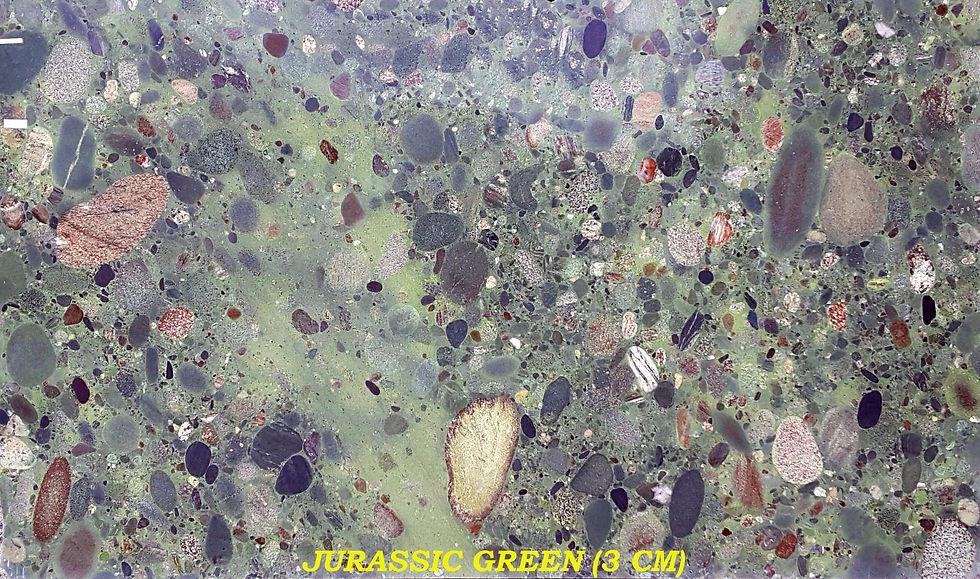 JURASSIC GREEN (3 CM)-#6636