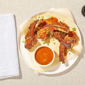 Sticky Glazed 1/2 Rack of Ribs