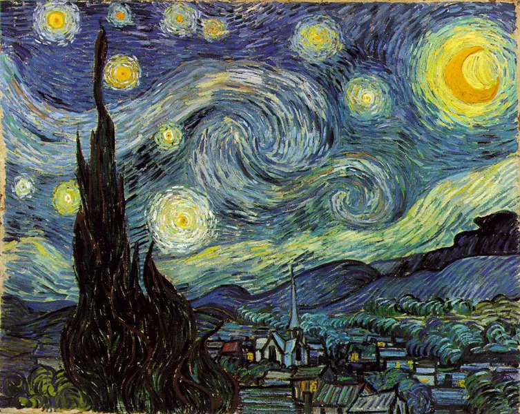 gwiazdzista noc - Vincent Van Gogh.webp