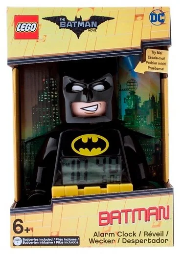 reloj despertador lego batman