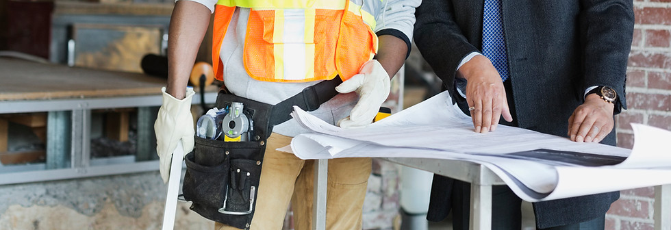 trabalhadores da construção