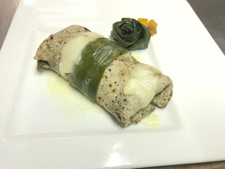 CRĂPES TROMBETTE, TALEGGIO E ZUCCA