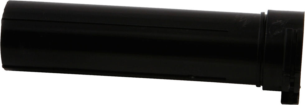 Thumbnail: HARDDRIVE - THROTTLE SLEEVE DUAL CABLE BLACK - 72-108