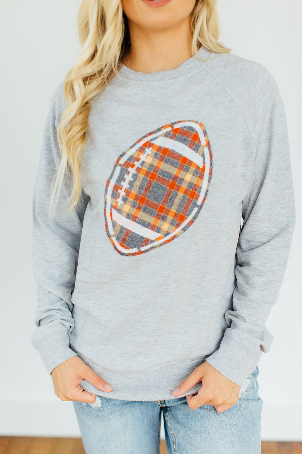 Thumbnail: Flannel Football Pullover