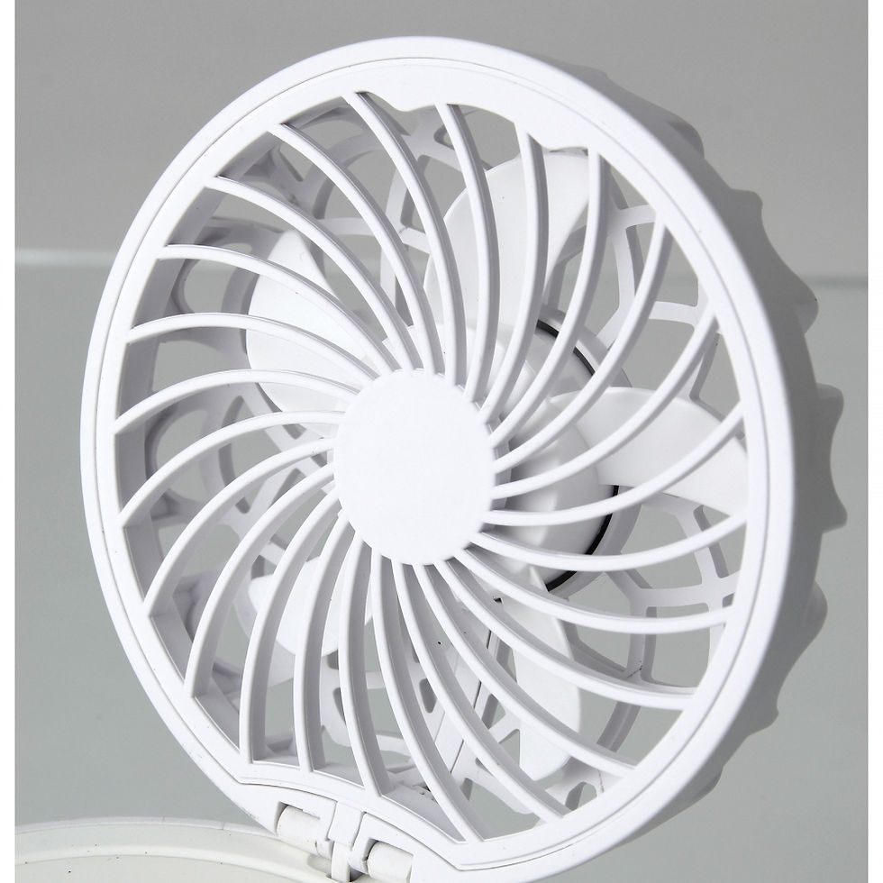縮圖：日本 SPICE of Life Mirror FAN-bulous 風扇LED燈化妝鏡