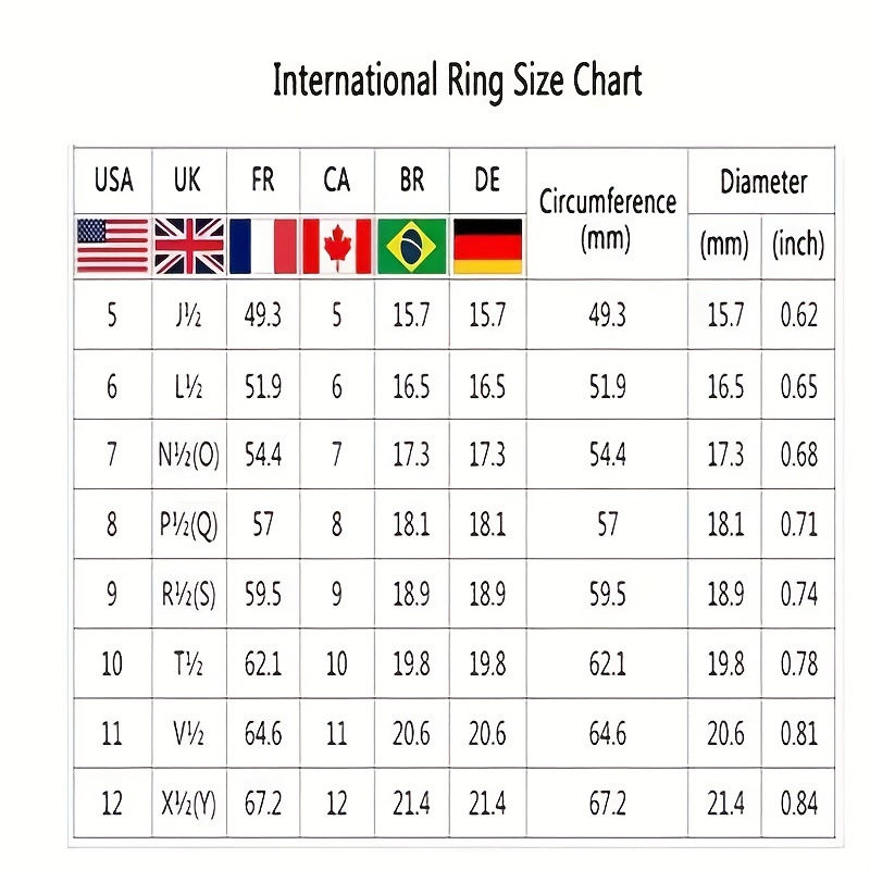 Thumbnail: 1pc Luxury WoMen's Purple Zircon Ring Jewelry Unisex Wedding Gifts For Women