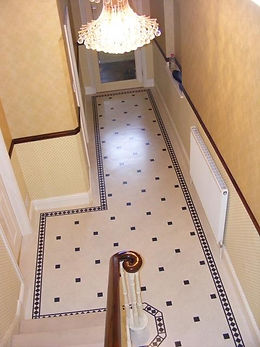 Vinyl Flooring in Black & White