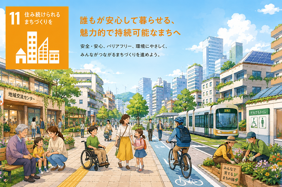住み続けられるまちづくりを