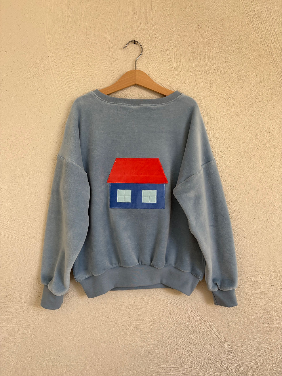 Miniaturbild: Mama & Kind Pullover "Haus"