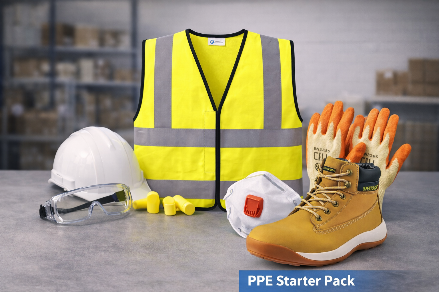 PPE Starter Pack (with safety boots)