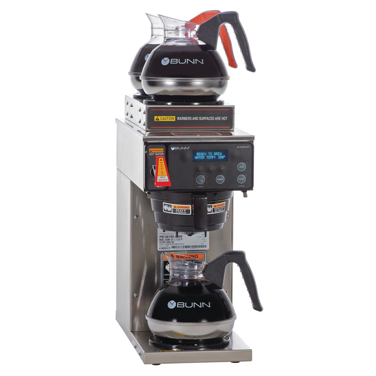 Plumbed-In Coffee Brewer