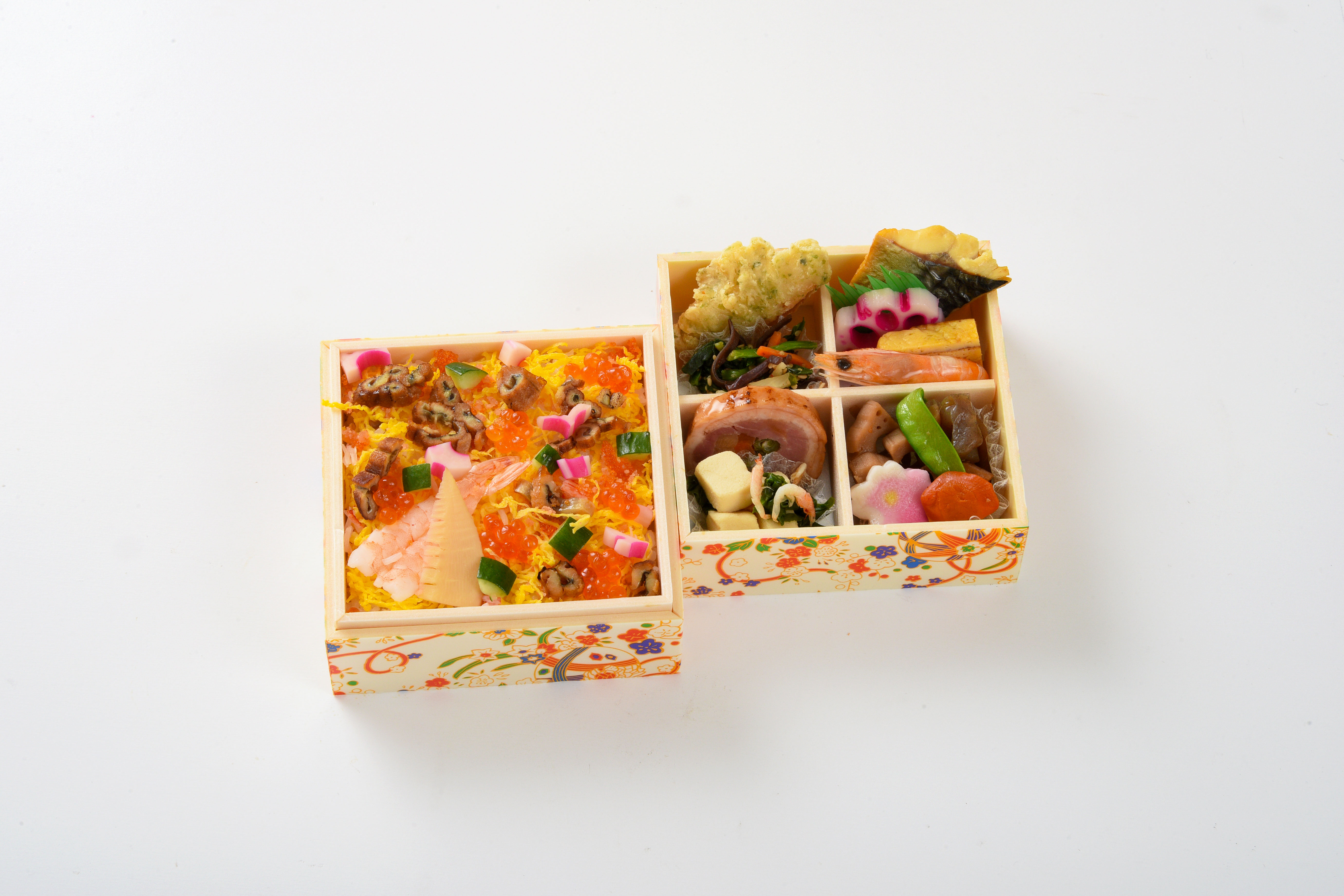 Arranged Food and Objects