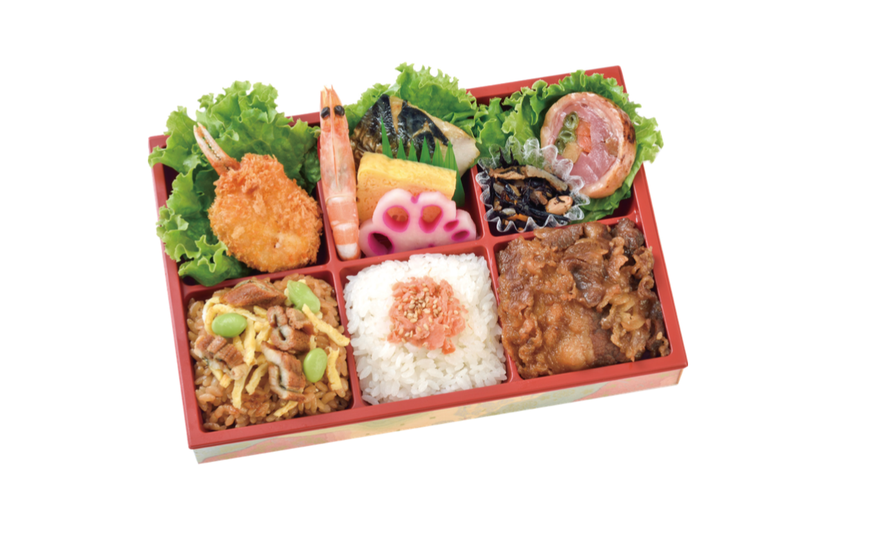 Arranged Food and Objects