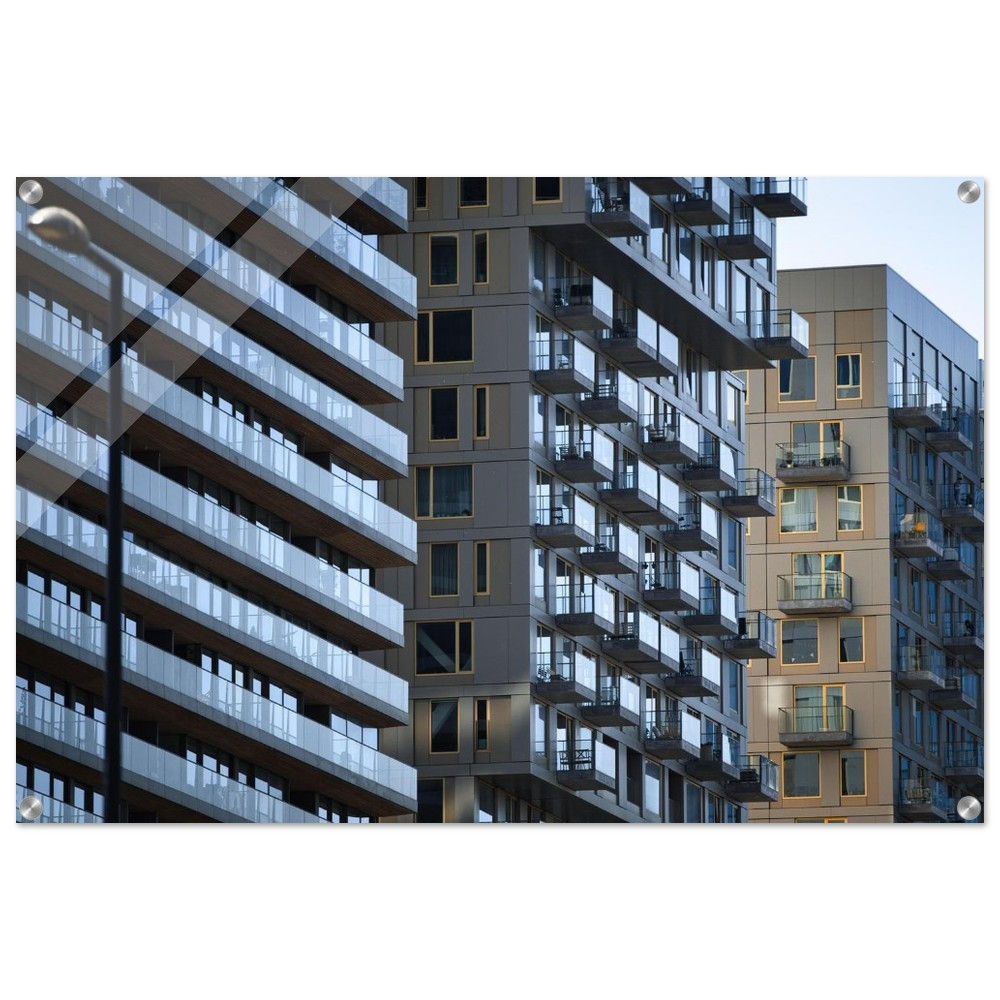 Maritiem District Rotterdam - Moderne Architektur Niederlande | Premium Acryl...