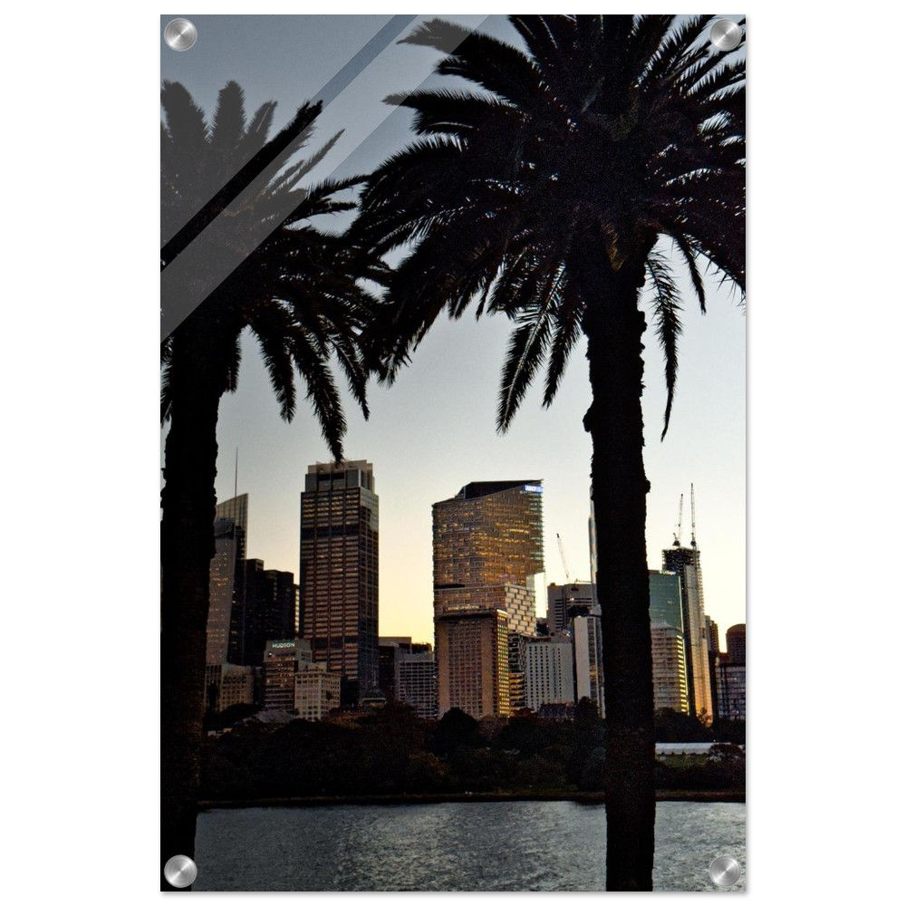 Australien Metropole - Skyline Sydney Australien | Premium Acryl Print