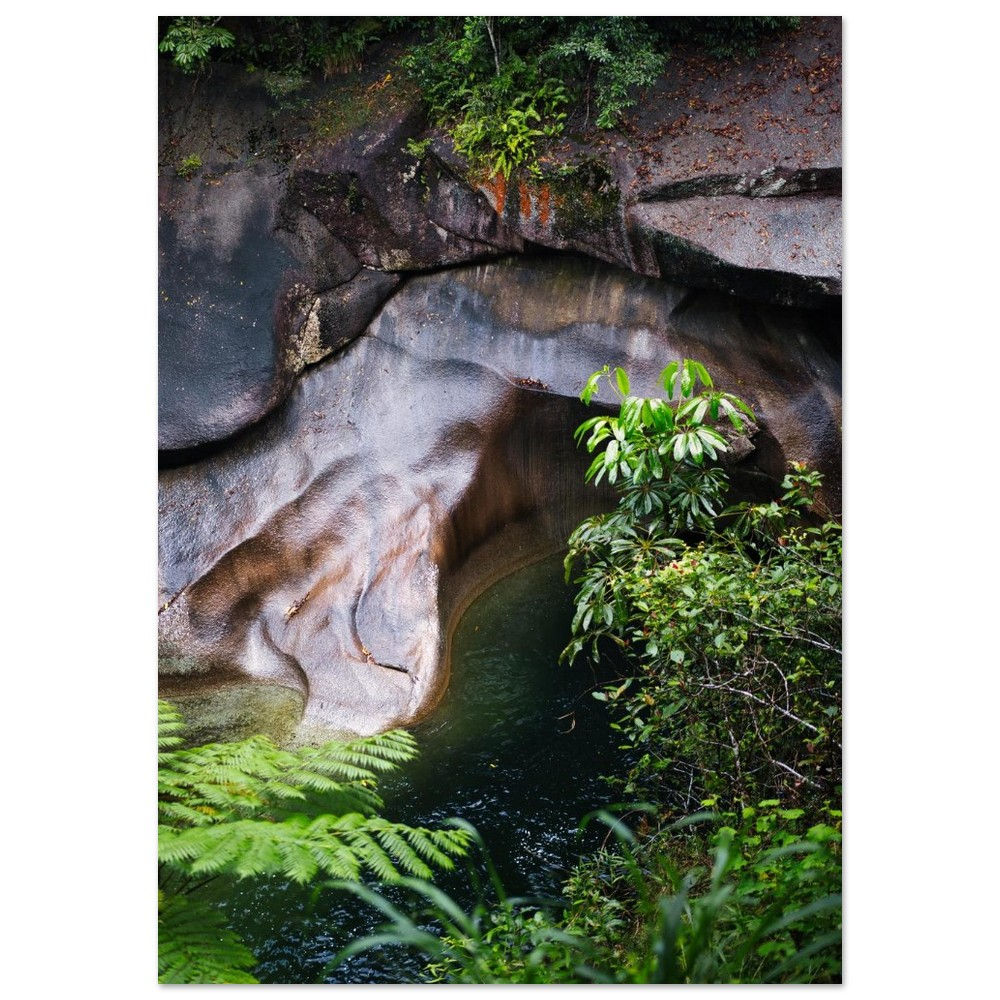 Babinda Boulders - Felsenpool Queensland Australien | Fine Art Poster