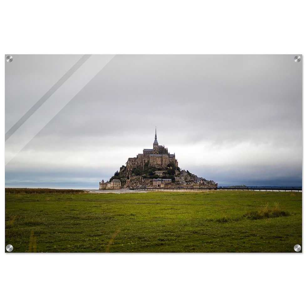 Le Mont Saint Michel - Premium Acryl Print