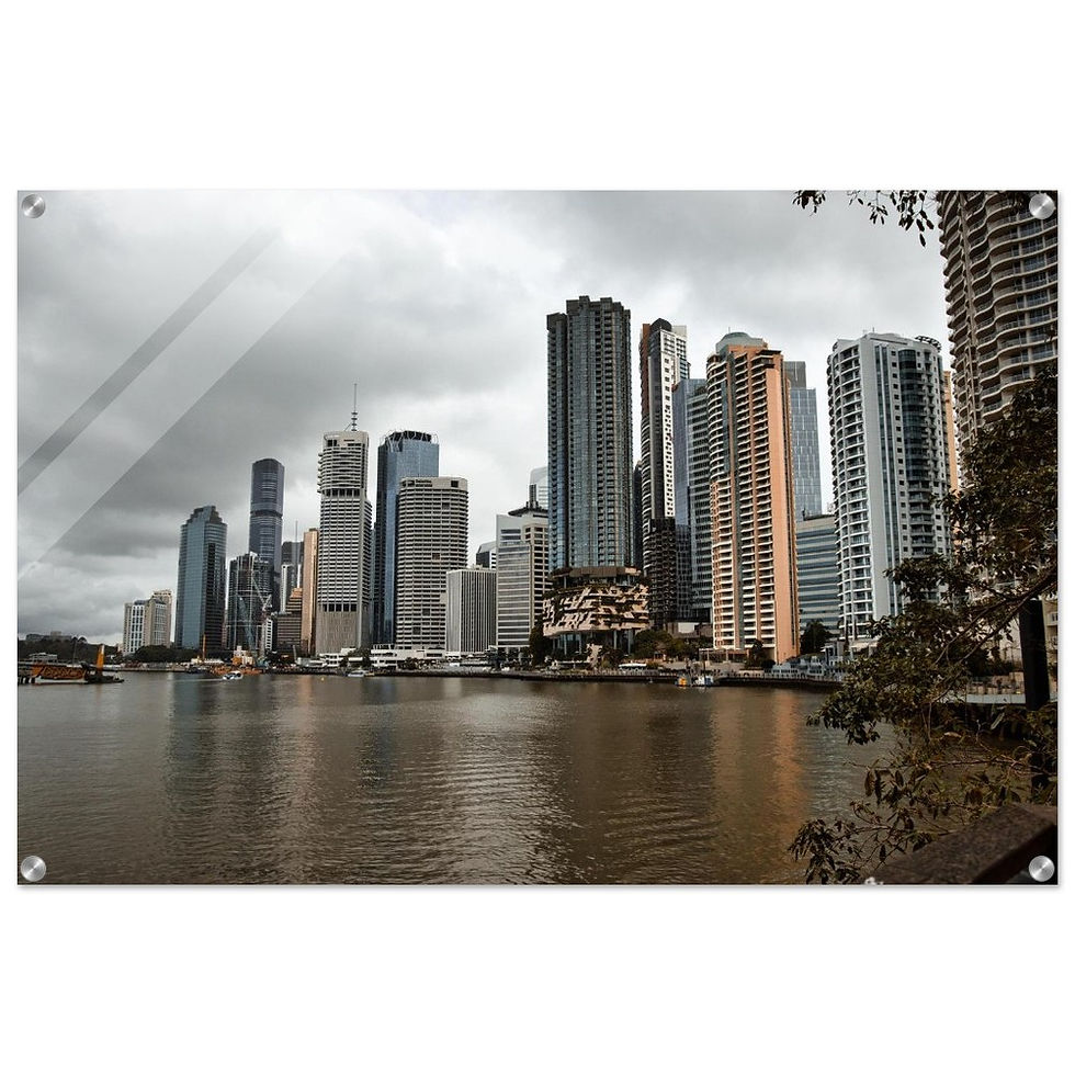 Zwischen Hafen und Himmel - Premium Acryl Print