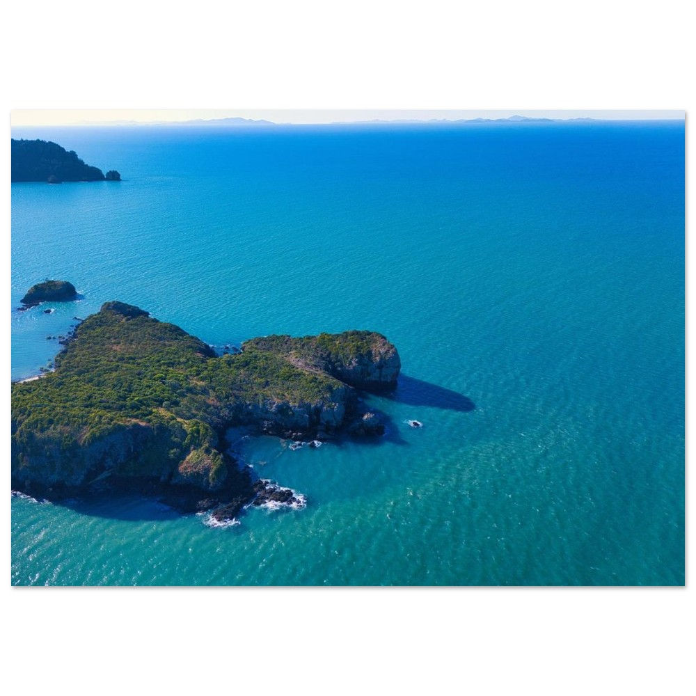 Blau in allen Sprachen - Tropische Inseln Australien | Fine Art Poster