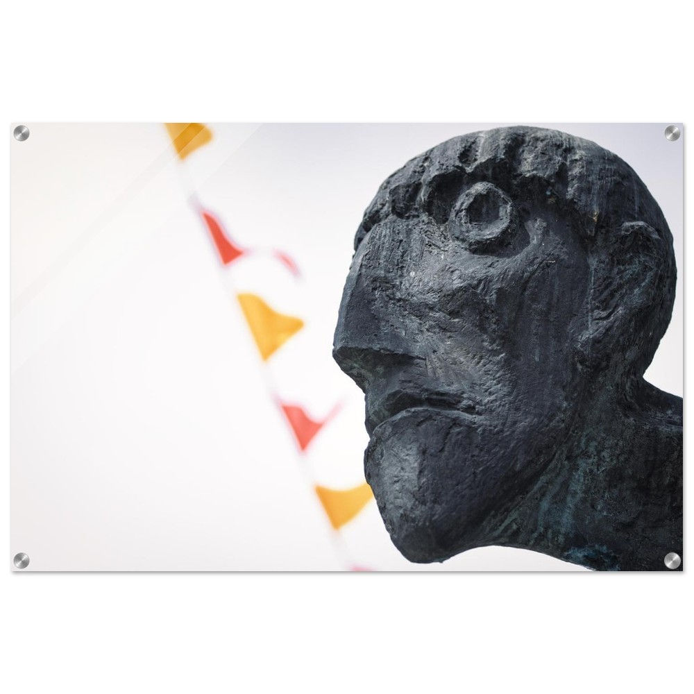 Ahaus - Klassische Büste Deutschland Kunstdruck | Premium Acryl Print