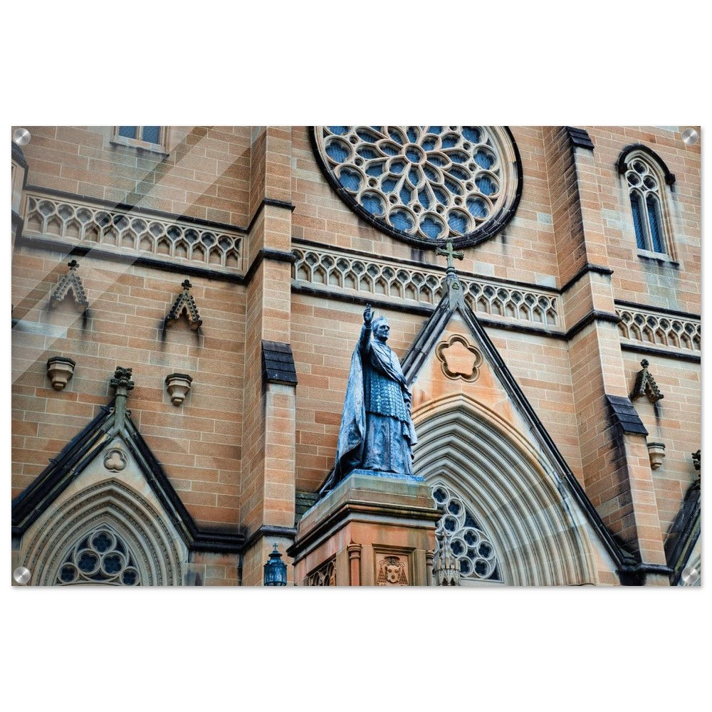 St. Mary's Cathedral - Gotische Kathedrale Sydney Australien | Premium Acryl ...