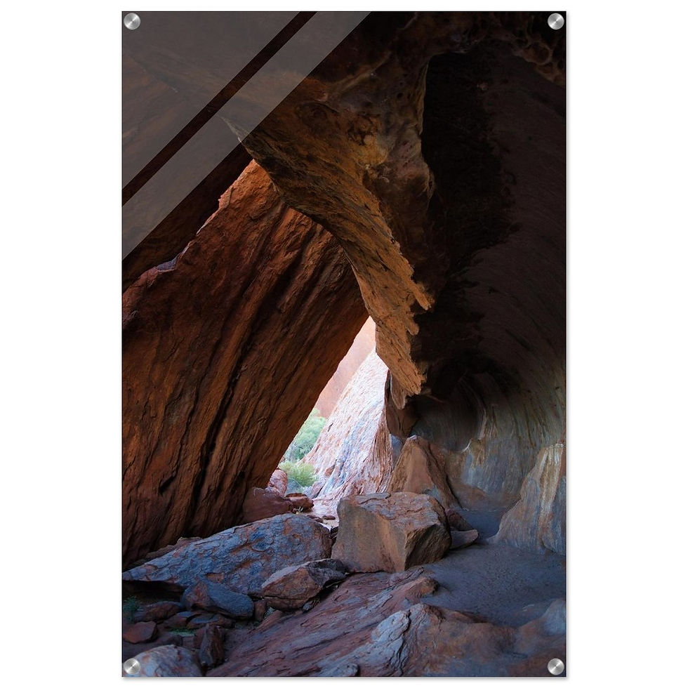 Der Atem des Kontinents - Premium Acryl Print