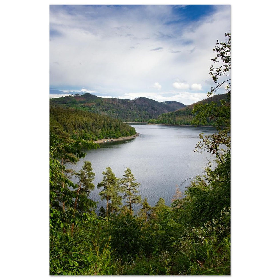 Hohenwarte - Fine Art Poster