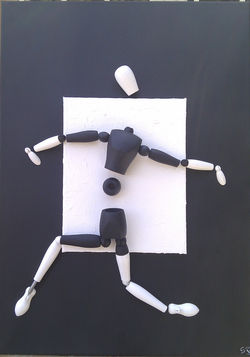 120- ''Oxymore'' habemus corpus 50x70