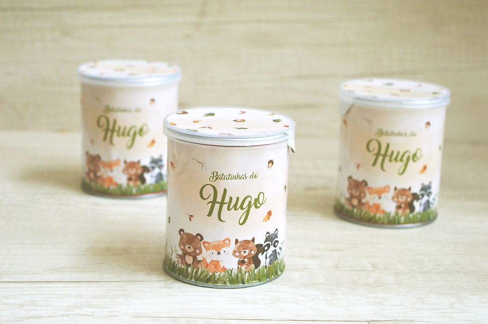 Mini Pringles decorada