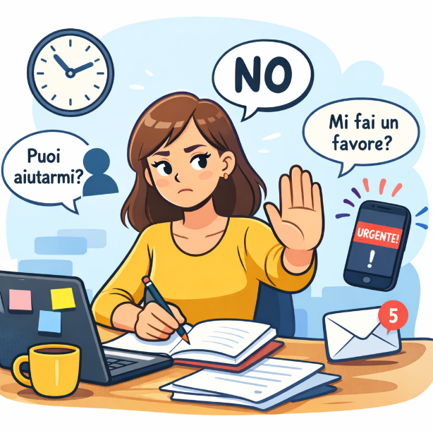Non sono capace a dire di no quando qualcuno mi chiede qualcosa