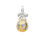 Thumbnail: Links of London Sterling Silver & 18kt Yellow Gold Vermeil Star Bauble Charm