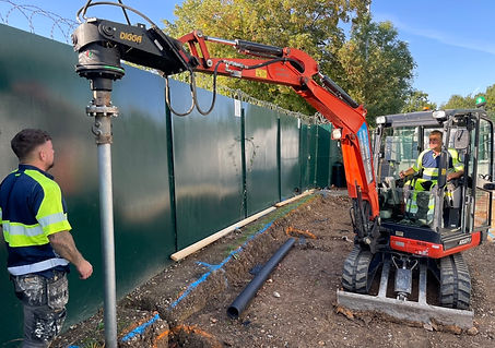 new changing block helical piles