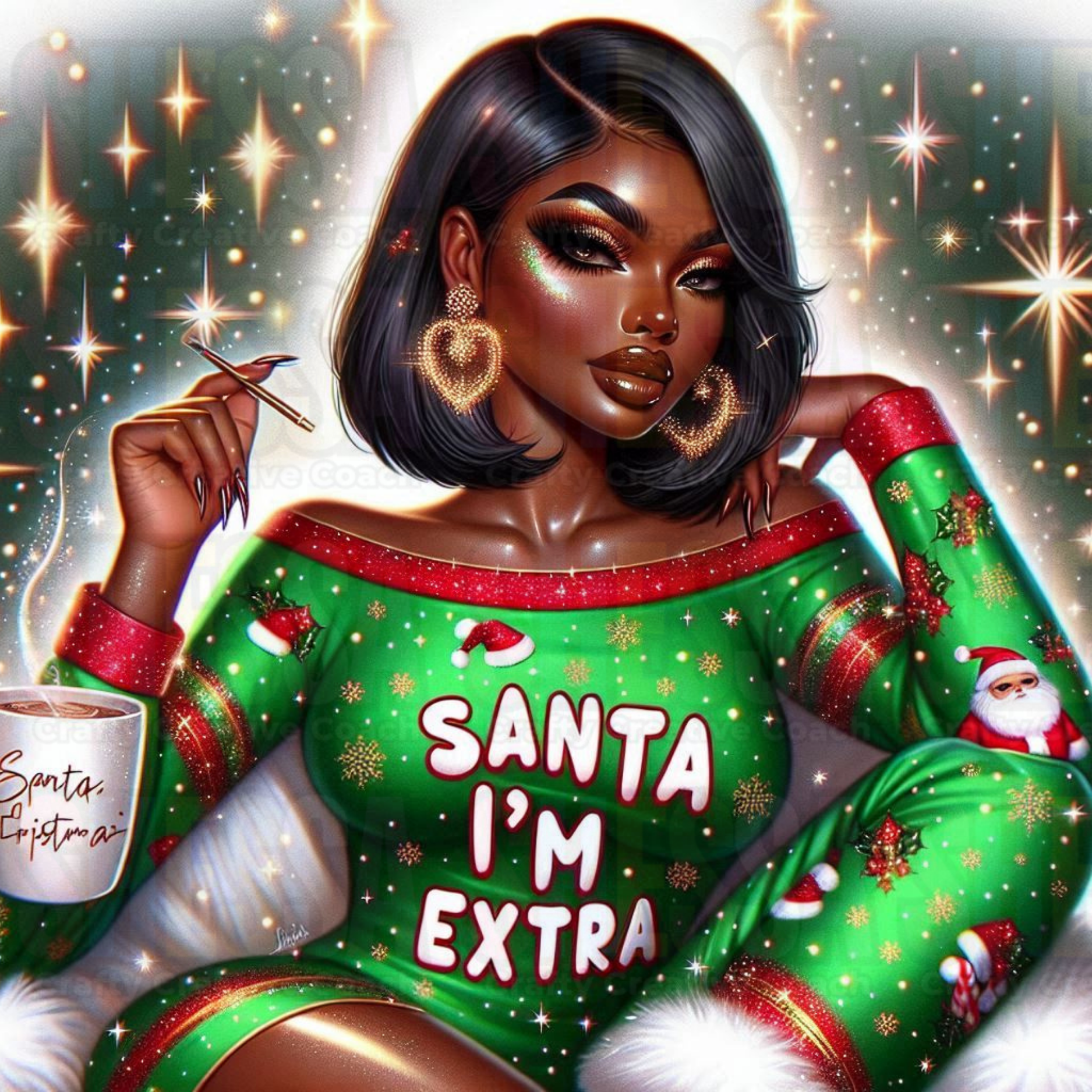 Santa I'm Extra