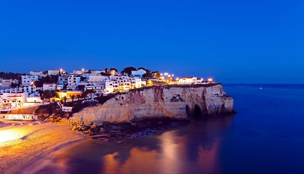 The Quiet Beauty of Carvoeiro After Sunset