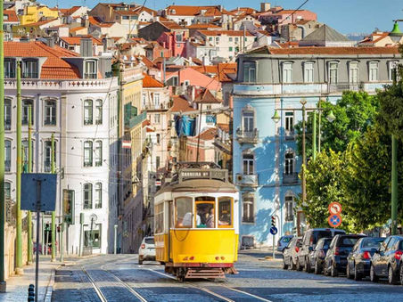 Iconic Lisbon Tram