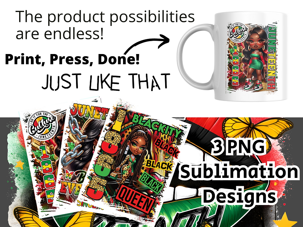 Thumbnail: Juneteenth Black Queen Bundle