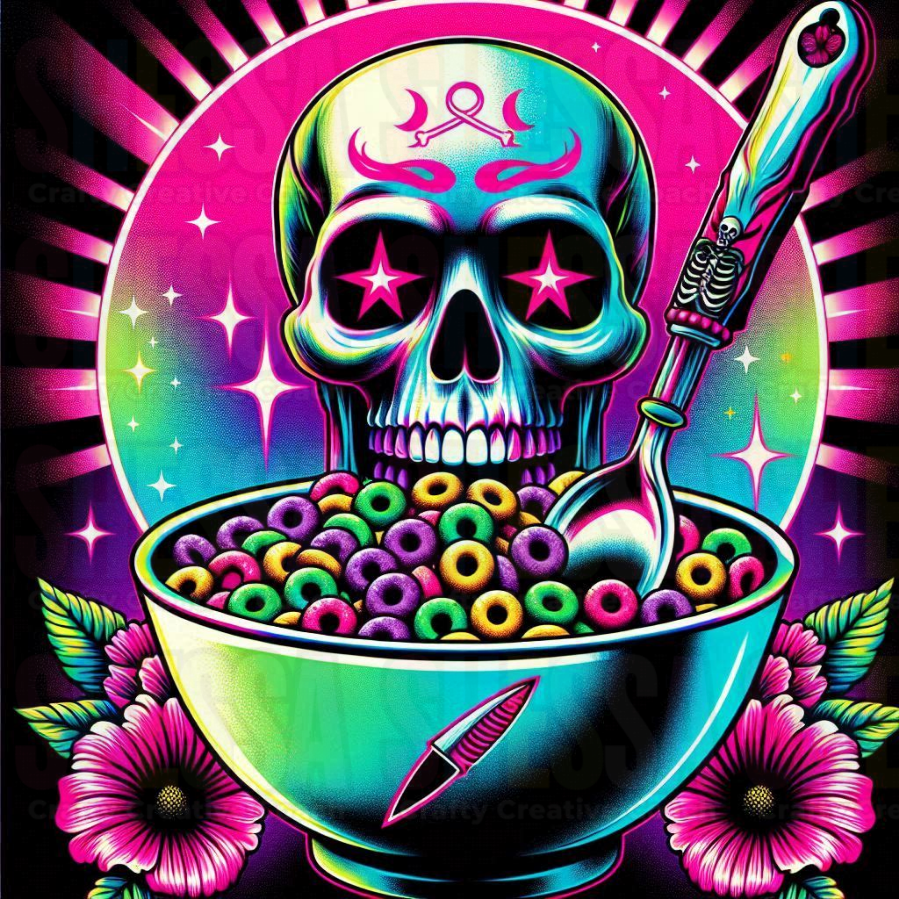 Cereal Killer Skeleton