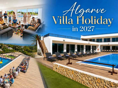 Algarve villa holiday 2027