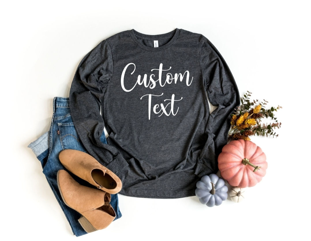 Custom Kid Long Sleeve