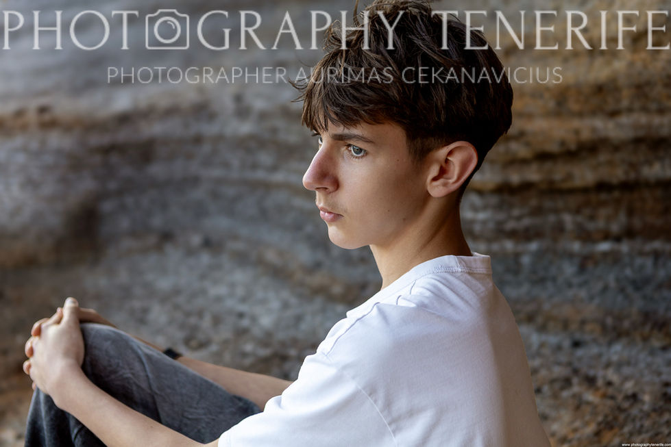 Portrait photo session in Tenerife