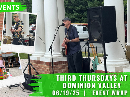 Dancing Through the Rain at Third Thursdays at Dominion Valley 🌦🎶