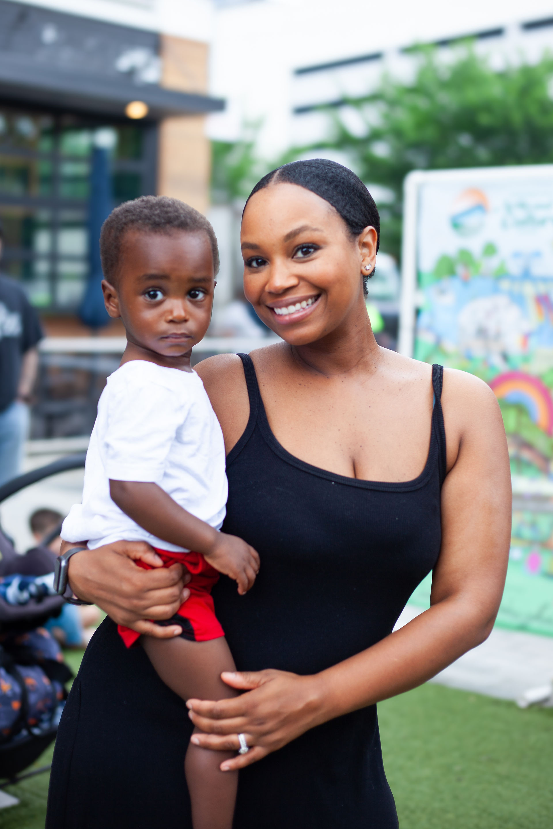 Mom and her Son