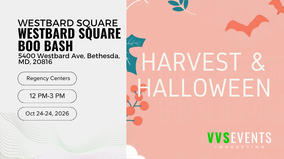 Westbard Square Boo Bash