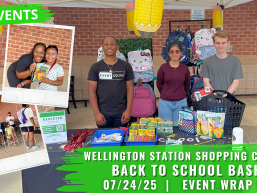 Wellington Shopping Center Back to School Bash 2025 Recap 🎒🎨