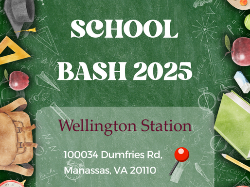 Back 2 School Bash at Wellington Station! 🎉✏️