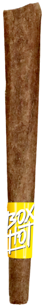 A blunt with an orange wrap.