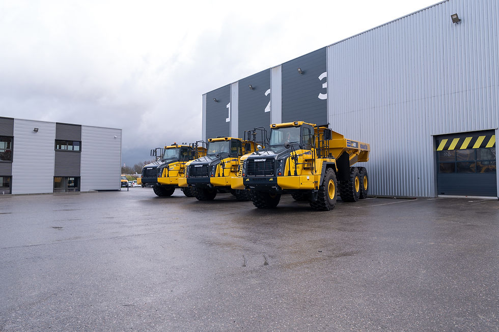 NOUVEAUX MATÉRIELS - Komatsu HM400 X 3